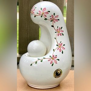 Vintage Antique Made in Brazil  CAPODIMONTE Virgin Mary Figurine